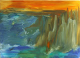Atlantis (70x50 canvas, oil-colors, private ownership)