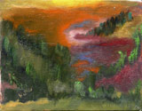 Exodus (36x28 canvas, oil-colors)