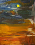 Enlightenment (50x70 canvas, oil-colors)