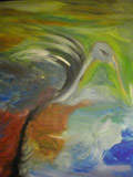 Csontvry Winging (50x70 canvas, oil-colors)
