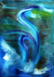 Secret of Holy Spirit (50x70 canvas, oil-colors)