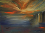 Upthrust of Atlantis (70x50 canvas, oil-colors)