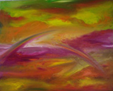 Unfolding (50x40 canvas, oil-colors)