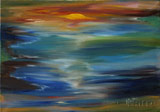 Sunset (70x50 canvas, oil-colors) (private ownership)